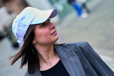 Logo trade promotional products image of: Sandwich cap ARLINGTON